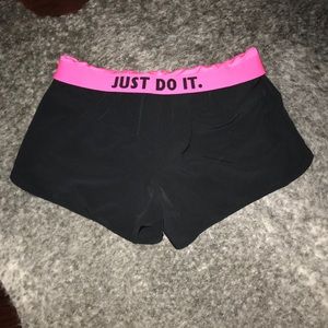 Black and Pink shorts